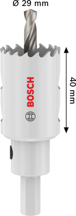 Bosch universaalsete materjalide puuriga augusaag 29 x 40 mm.